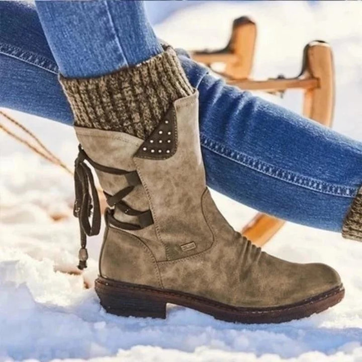 Bottes Imperméables Haut De Gamme Avec Fermeture Eclair