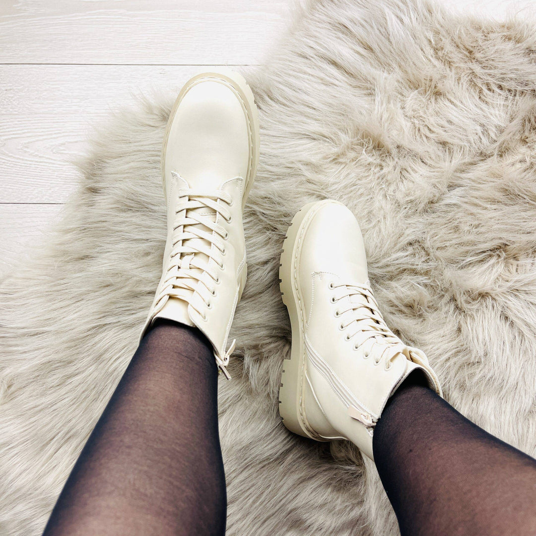 Monia | Bottes Beiges